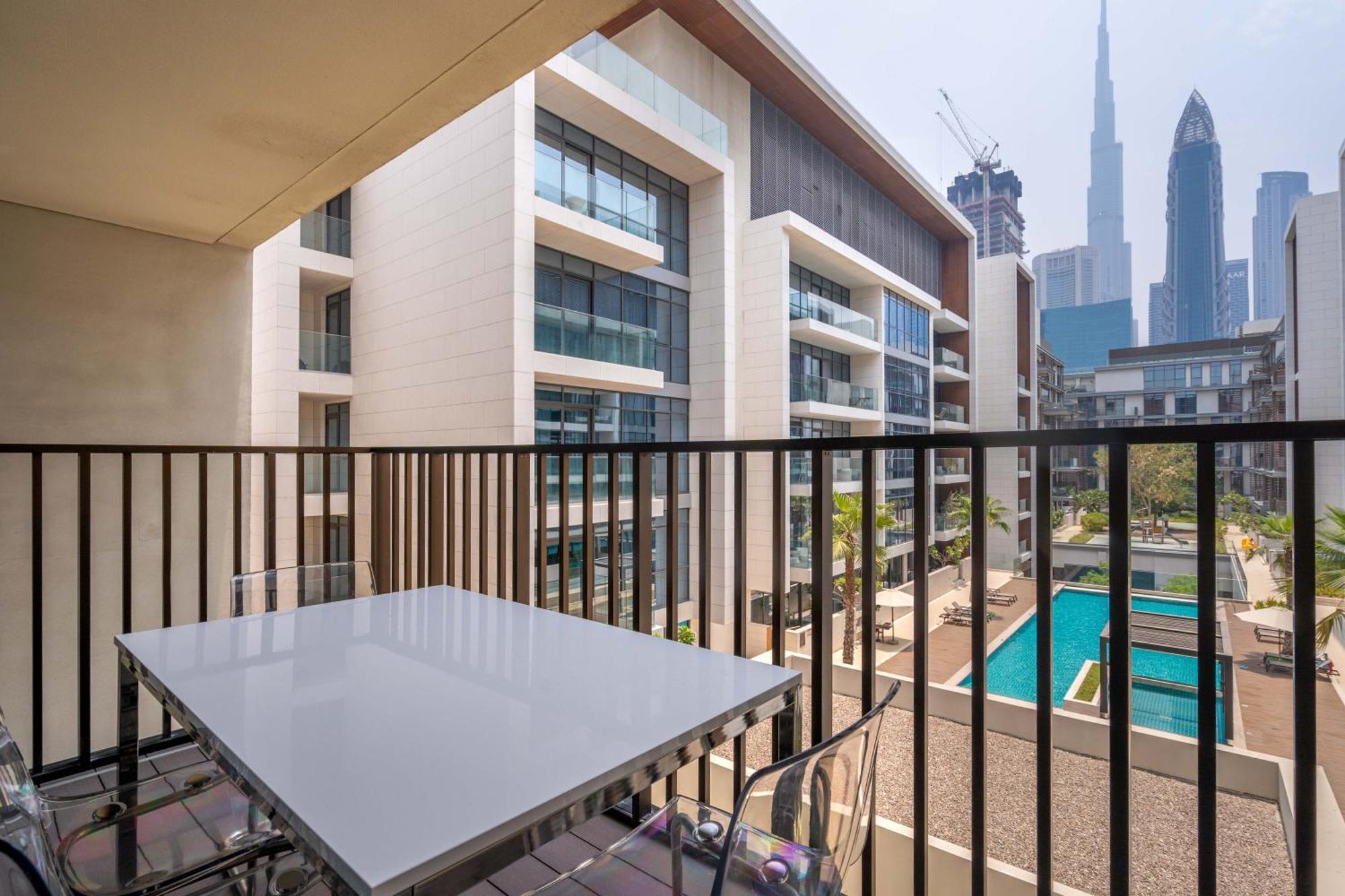 City Walk Apartment Specter Dubái Exterior foto
