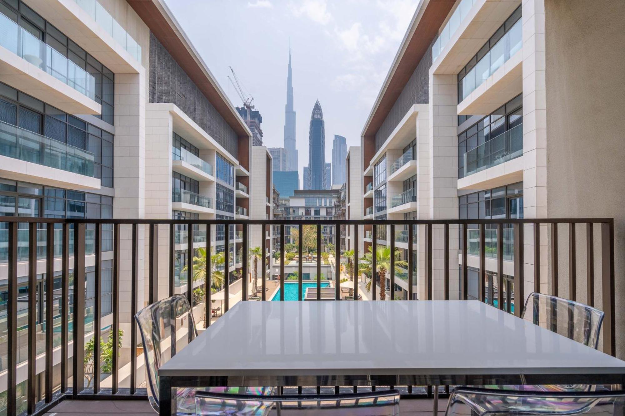 City Walk Apartment Specter Dubái Exterior foto